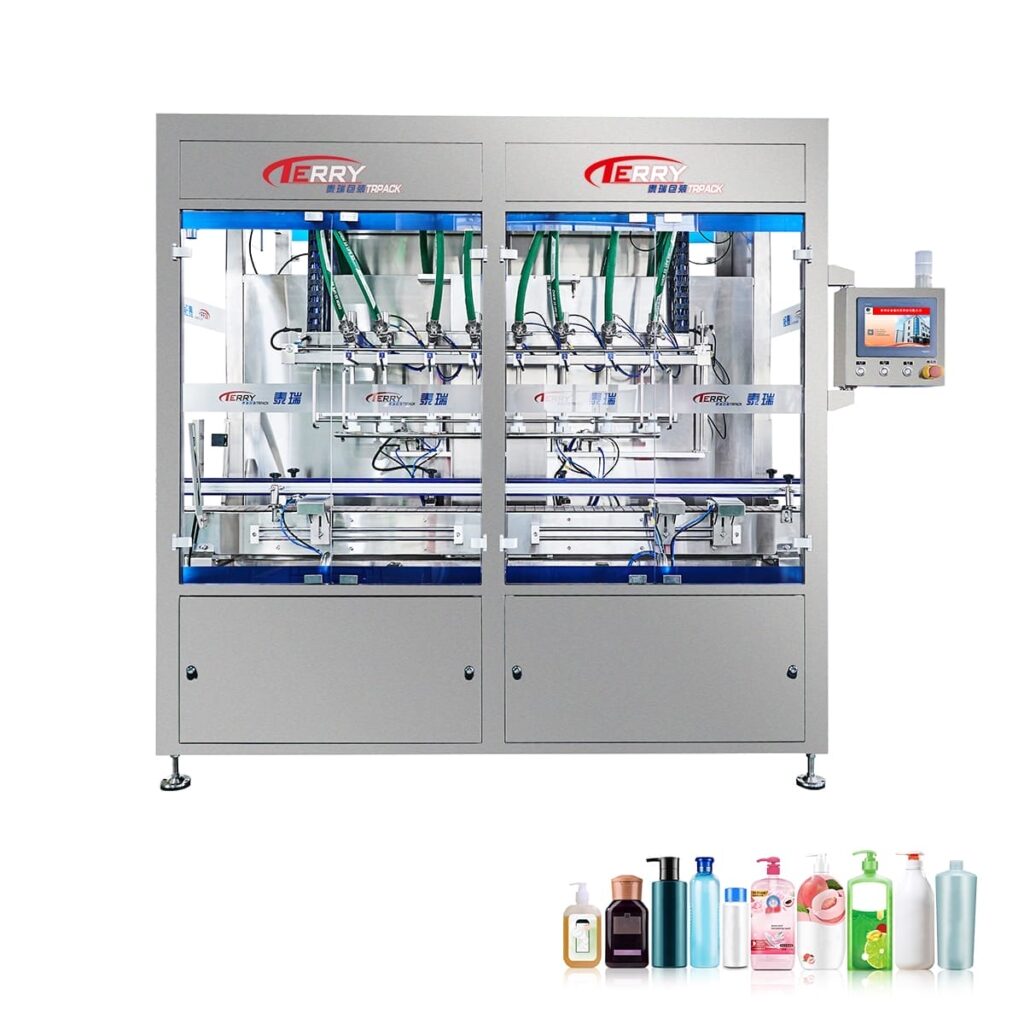 TRPACK GGZ High Viscosity Filling Machine and daily chemical cosmetic bottles